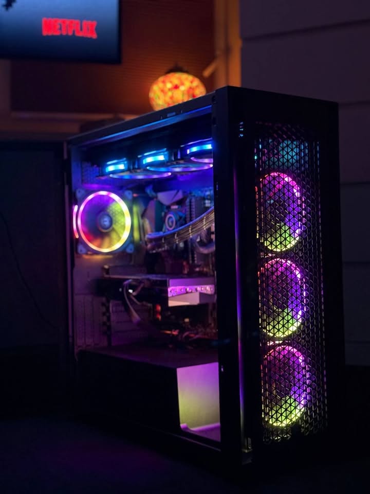 12-Tuumaline, 64GB RAM, Vesijahutusega Mänguriarvuti RTX 3060 Ti
