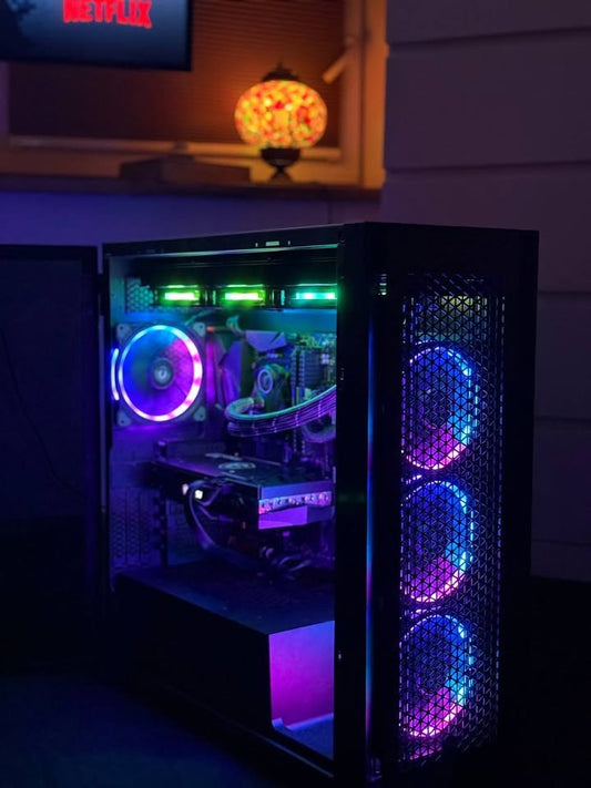 12-Tuumaline, 64GB RAM, Vesijahutusega Mänguriarvuti RTX 3060 Ti